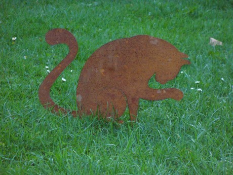 Gartenfigur "Katze"